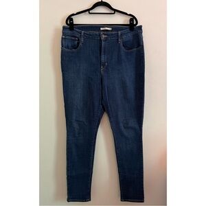 levi’s 721 skinny high rise jeans